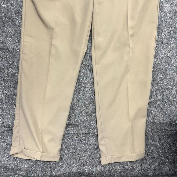 Bolle Golf Pants Men 40 40x30 Beige Tan Button Pocket Zipper - Picture 2 of 9